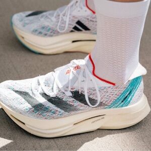 Adidas prime x 2 strung size 10.5 men carbon plated race day marathon shoes